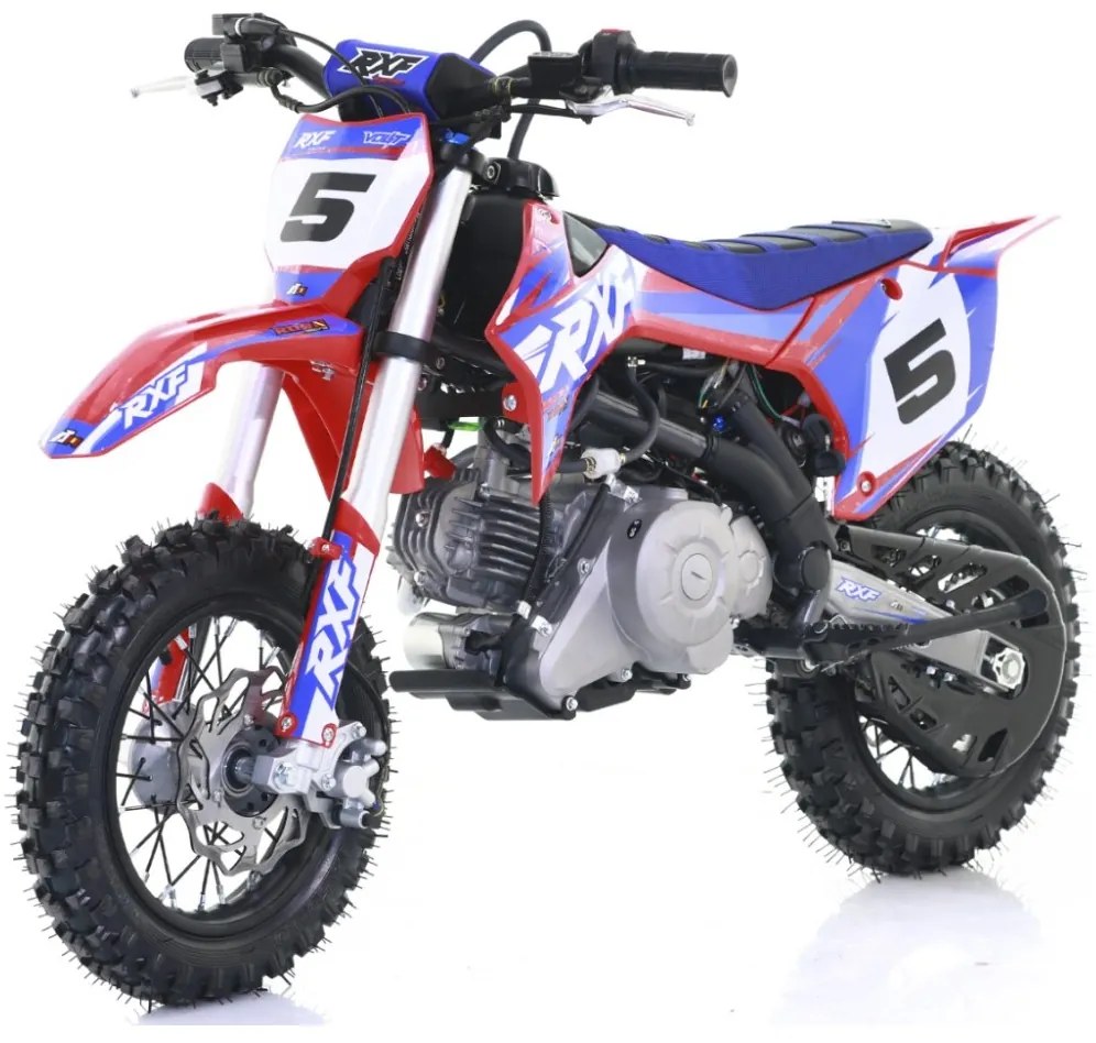 Mini MOTO Crianças CROSS Gasolina automática 50cc Apollo RXF 10/10" Vermelha