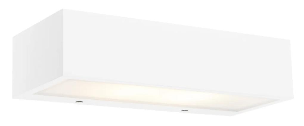 Candeeiro de parede alongado design branco 25 cm - Houx Design