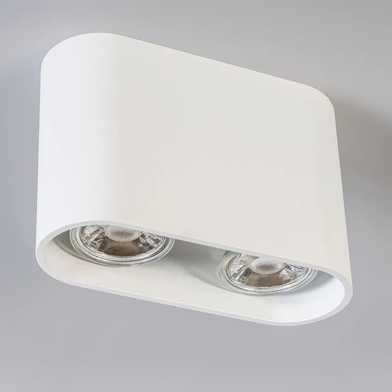 Projetores modernos branco - Ronda Duo Design,Moderno