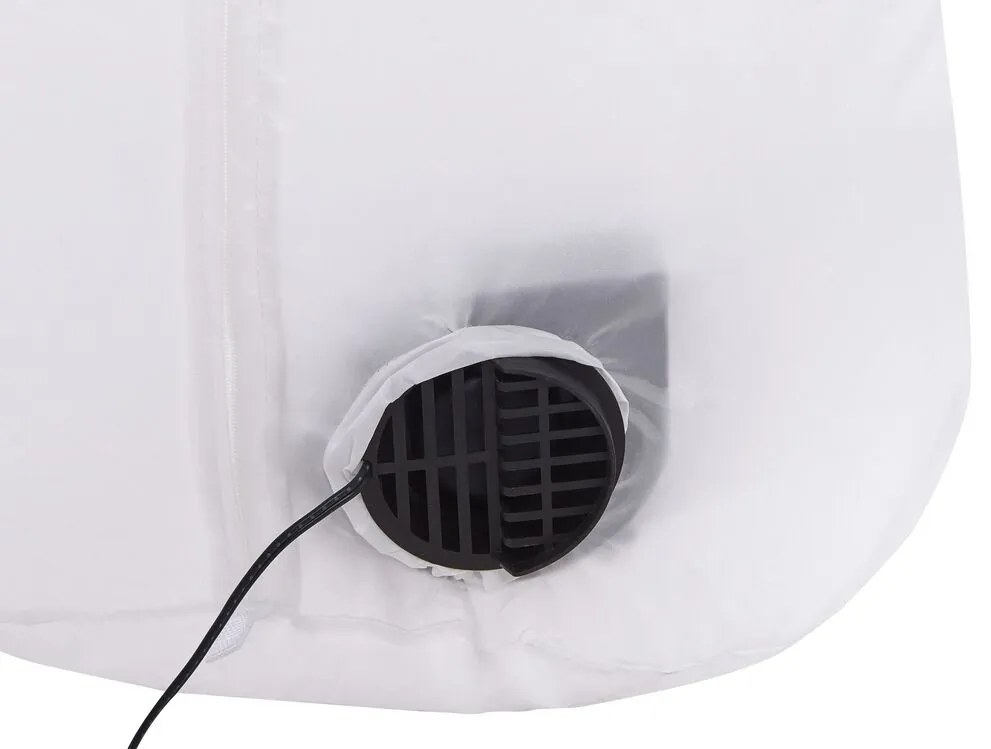 Urso polar insuflável com LED 160 cm branco KULTALA Beliani