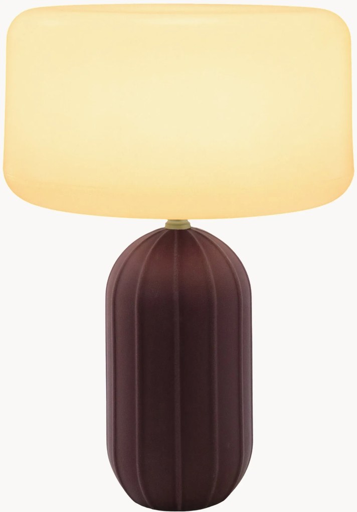 Candeeiro de mesa portátil LED Phoebe, regulável