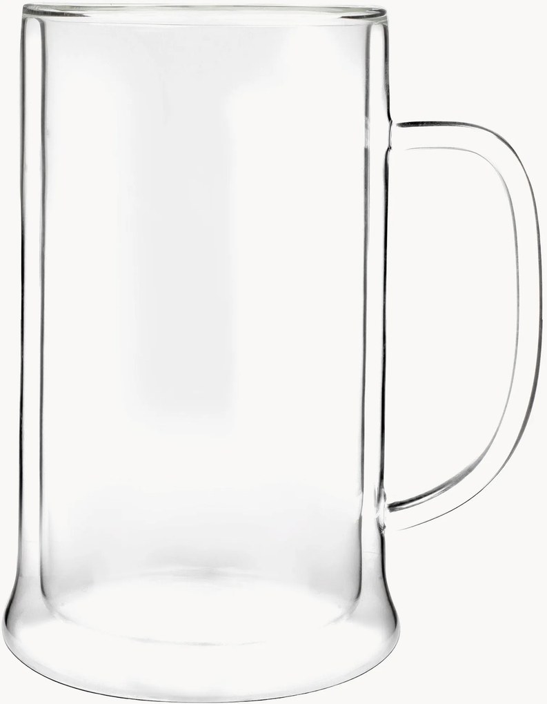 Copo de cerveja de parede dupla Amo