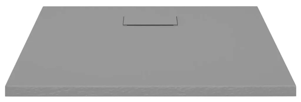 Base de chuveiro SMC 90x90 cm cinzento