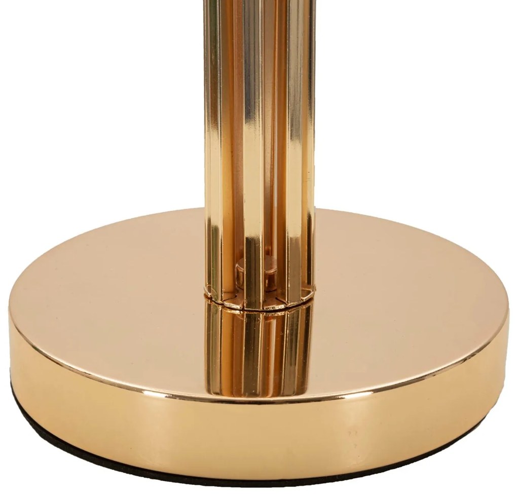 Candeeiro de Mesa "Slimmy" Dourado – Ø28x53 cm