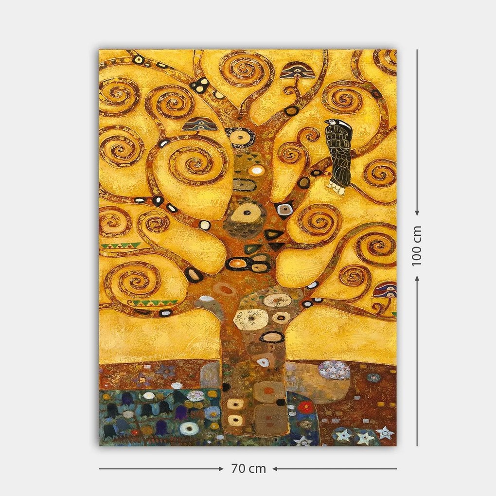 Pintura Decorativa em Tela 52023932_70100 – Multicolor – 70 x 100 cm