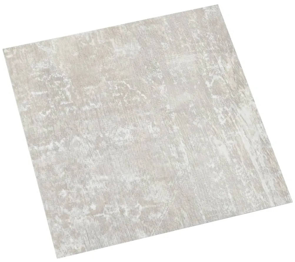 Tábuas de soalho autoadesivas 20 pcs 1,86m² PVC cinzento-claro