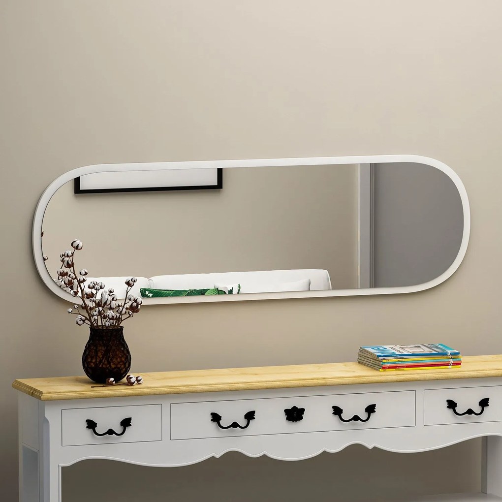 Espelho Magnum – Branco – 40 cm x 120 cm
