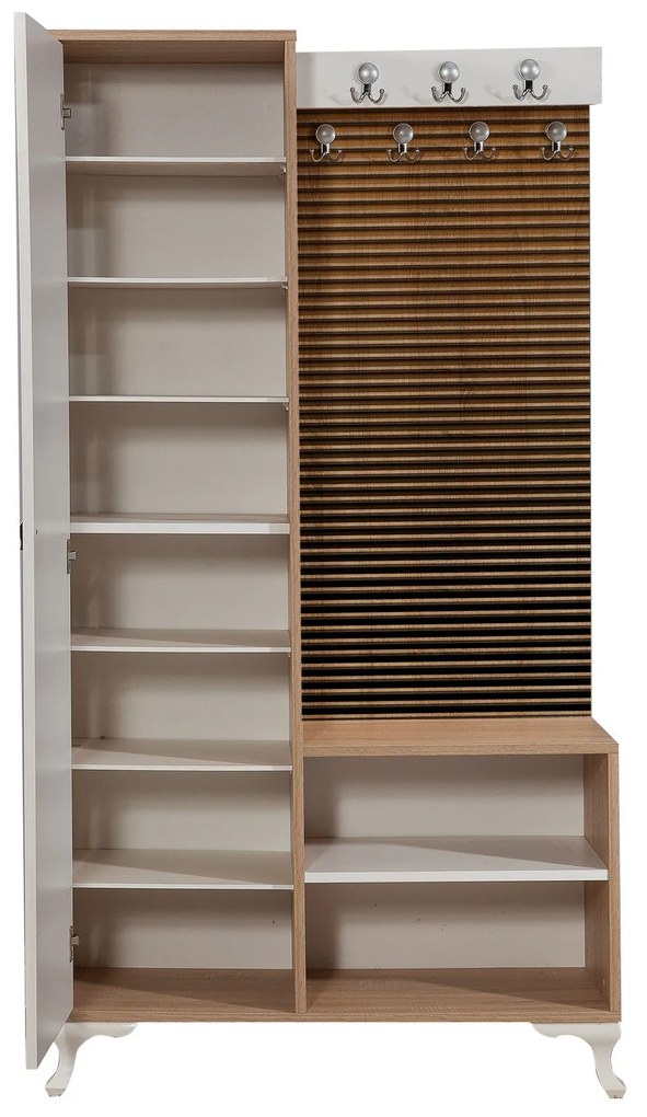 Hall Stand Inci – Carvalho Sonoma – 100x190x36 cm