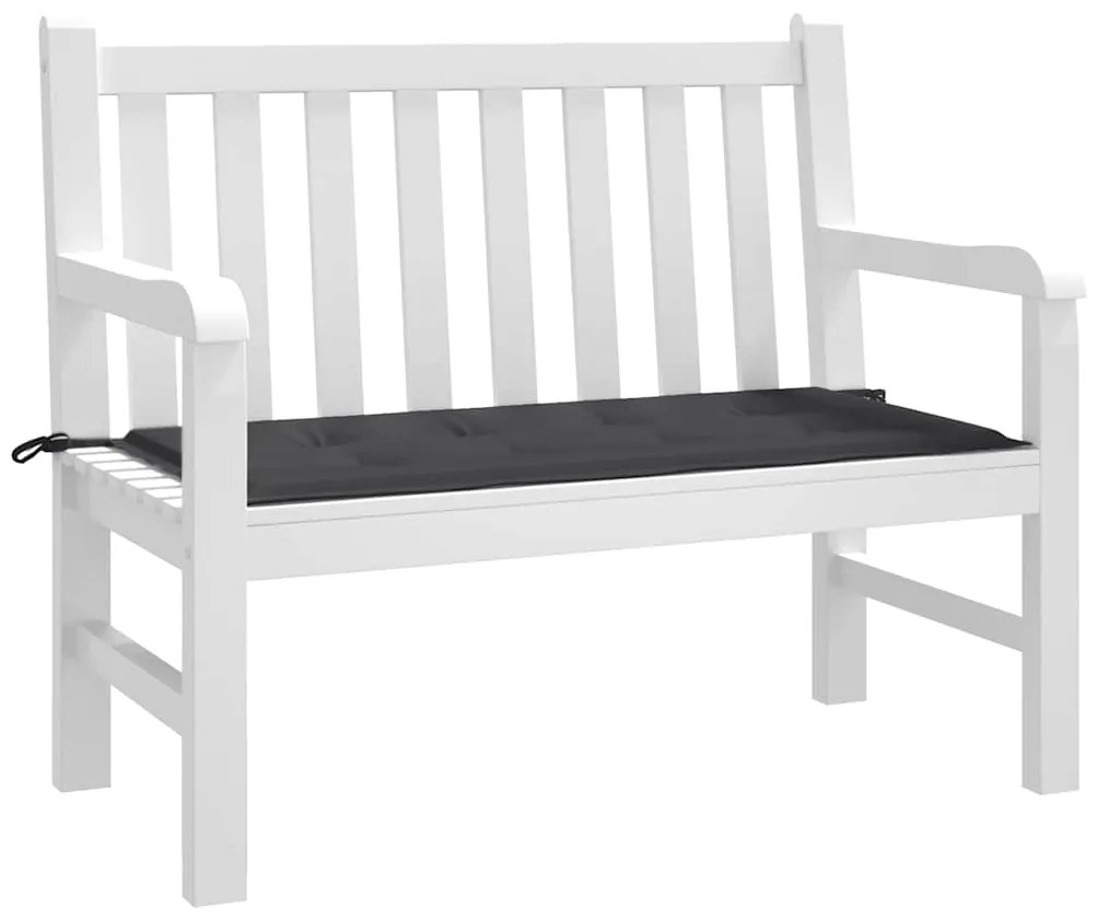 Almofadão p/ banco de jardim 120x50x4cm tecido oxford preto