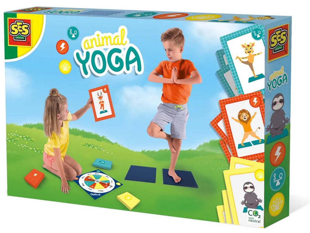 Jogos de Cartas Ses Creative Animal Yoga