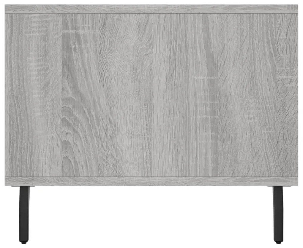 Mesa de centro 102x50x40cm derivados de madeira cinzento sonoma