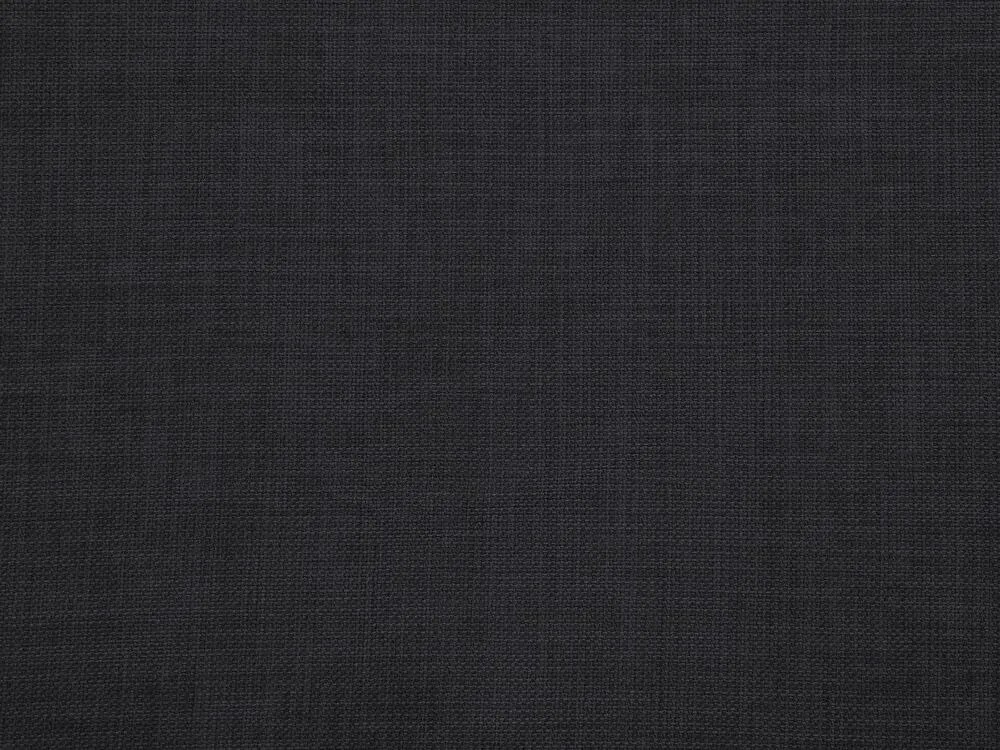 Cama de casal em tecido preto 160 x 200 cm FITOU Beliani