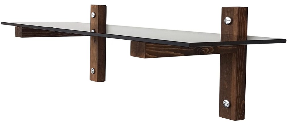 Prateleira de Parede R101 – Nogueira – 85x25x25 cm