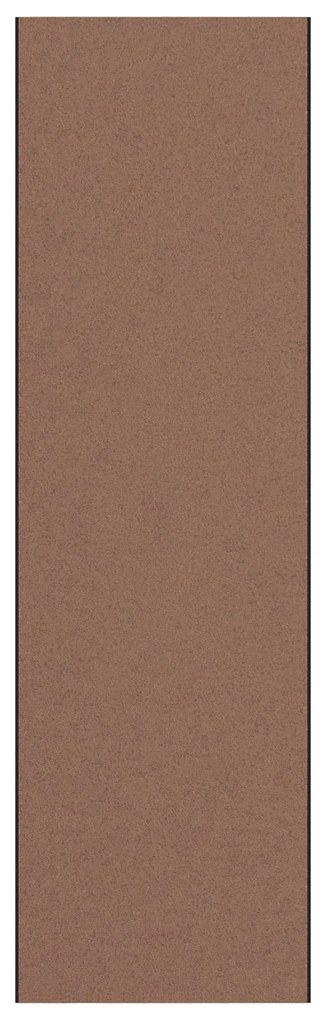 Capacho Retangular vidaXL Castanho 120x400 cm