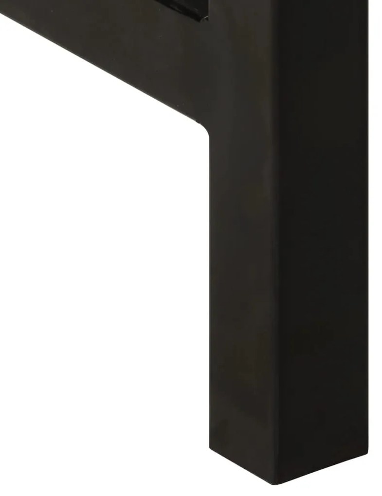 Mesa de jantar 110x60x76 cm madeira de mangueira maciça