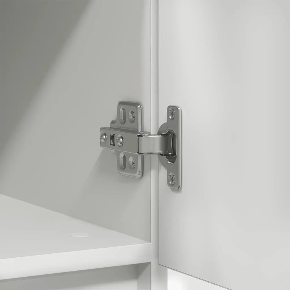 Aparador com gavetas 71x35x84 cm derivados de madeira branco