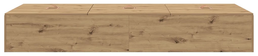 Estrado de Cama vidaXL em Carvalho Artesanal 90x200 cm