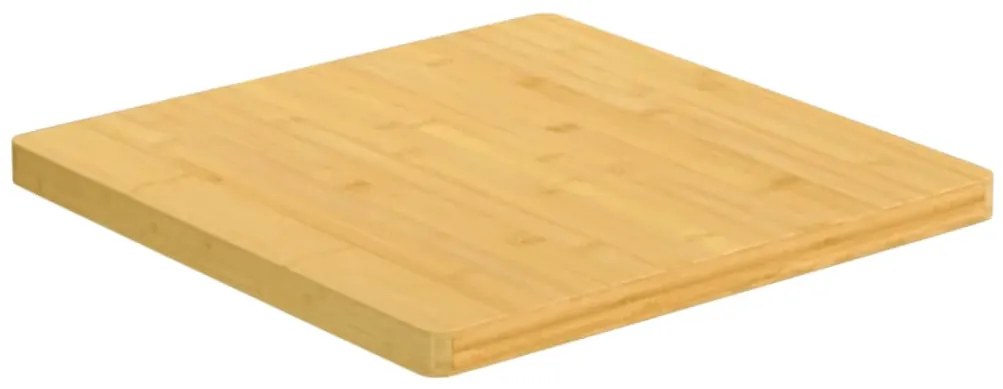 Tampo de mesa 50x50x2,5 cm bambu