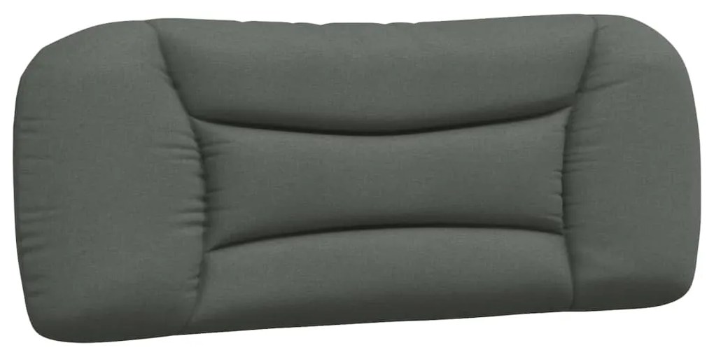 Estrutura de cama com LED sem colchão 100x200 cm tecido
