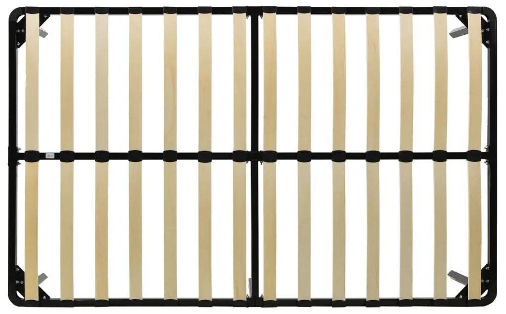 Estrutura de cama 120x200 cm metal preto