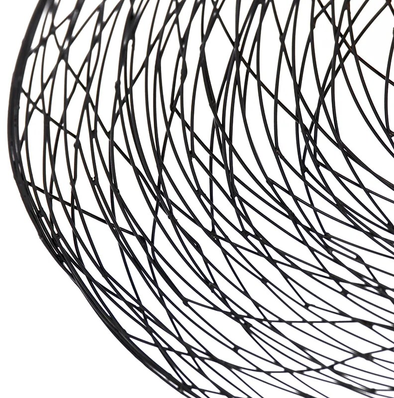 Candeeiro de teto oriental preto 60 cm - Glan