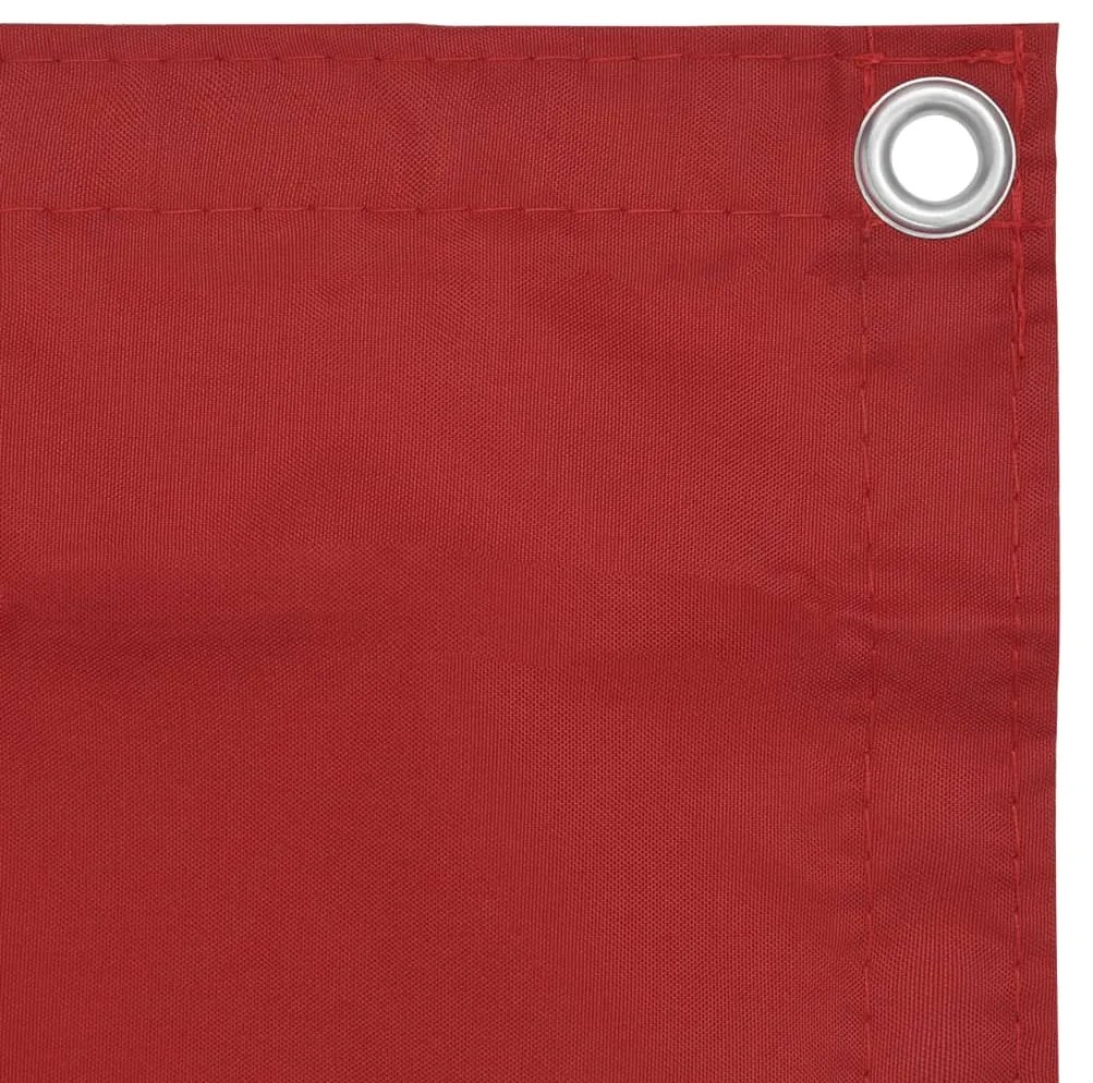 Tela de varanda 90x300 cm tecido Oxford vermelho
