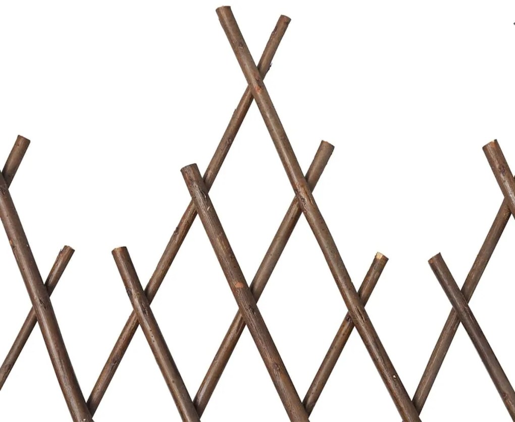 Cerca em treliça salgueiro 5 pcs