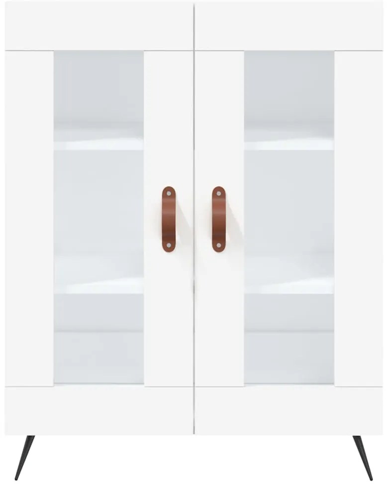 Armário alto 69,5x34x180 cm derivados de madeira branco