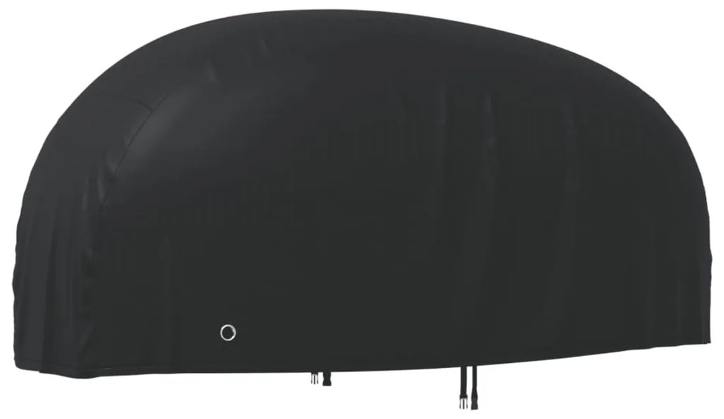 vidaXL Capa para motociclo 220x95x110 cm 210D oxford preto