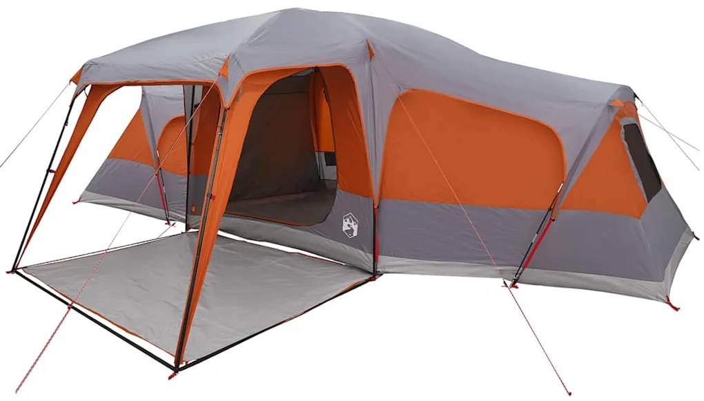 Tenda Familiar com Varanda em Cúpula 9 Pessoas Impermeável