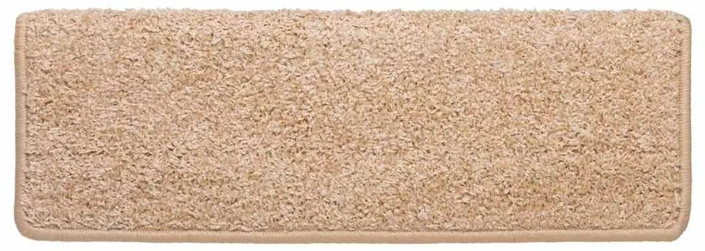 Tapetes de escadas 30 pcs 65x21x4 cm dourado