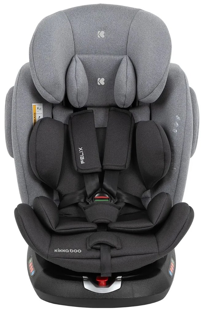 Cadeira Auto Bebé Grupo 0-1-2-3 (0-36 kg) Felix ISOFIX Cinzento Escuro