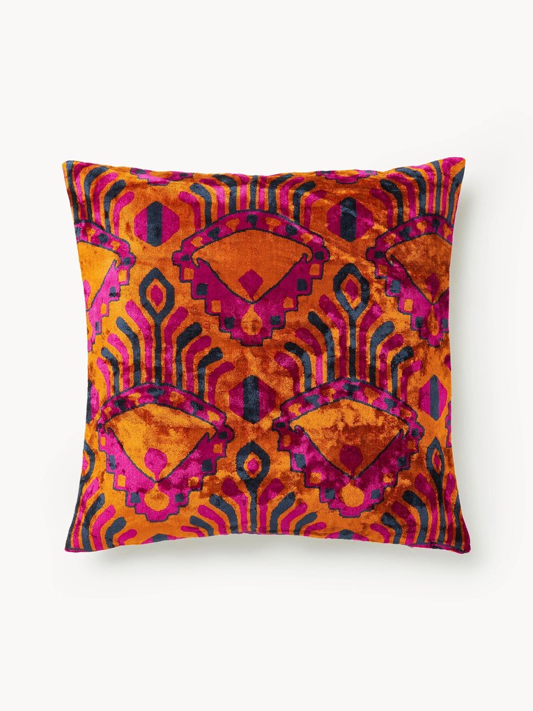Capa de almofada em viscose com padrão jacquard Dima