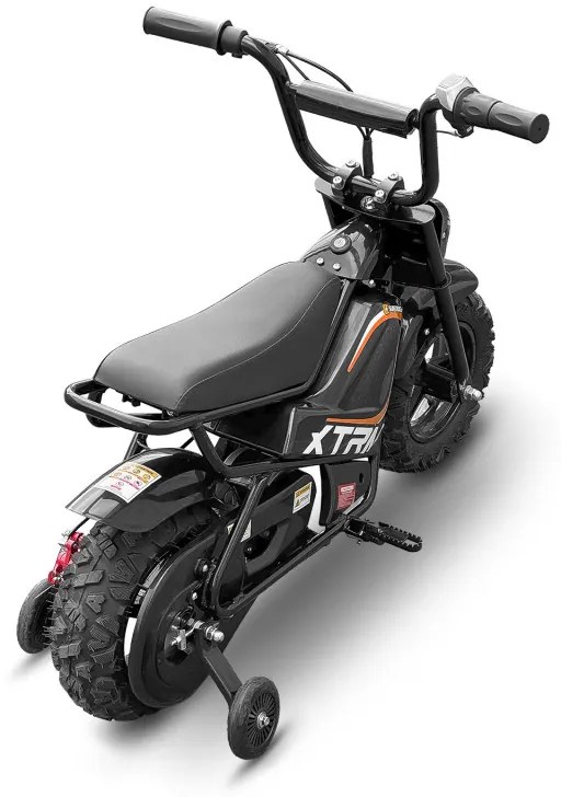 Mini Mota elétrica para crianças Bateria 250W E.SUPERBIKE C/Limitador velocidade Laranja