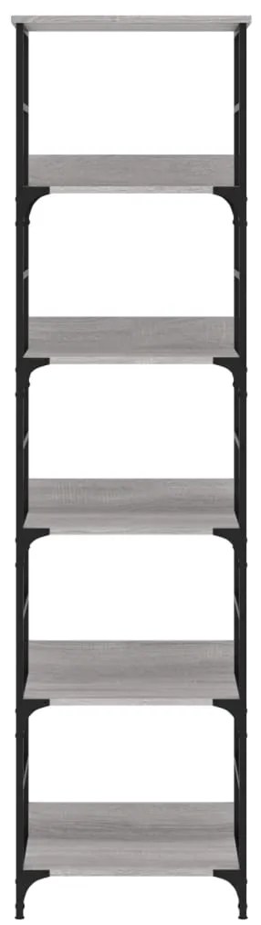 Estante 50x33x188,5 cm derivados de madeira cinzento sonoma