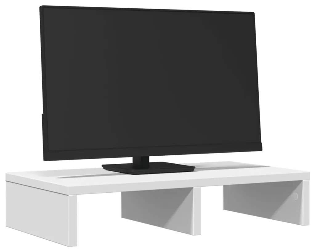 Suporte para monitor 50x27x10 cm derivados de madeira branco