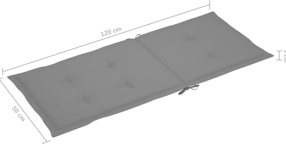 Cadeiras de jardim dobráveis c/ almofadões 8 pcs acácia maciça