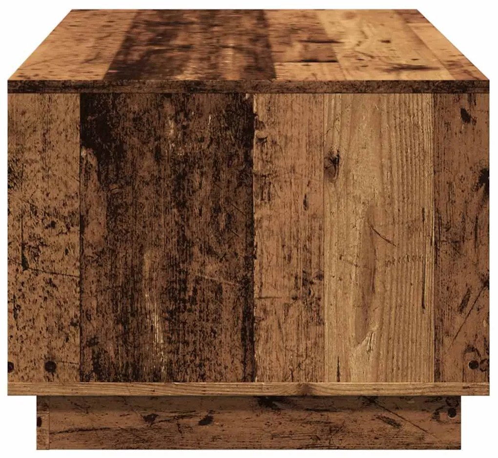 Mesa de centro 102x55x43 cm derivados de madeira madeira velha
