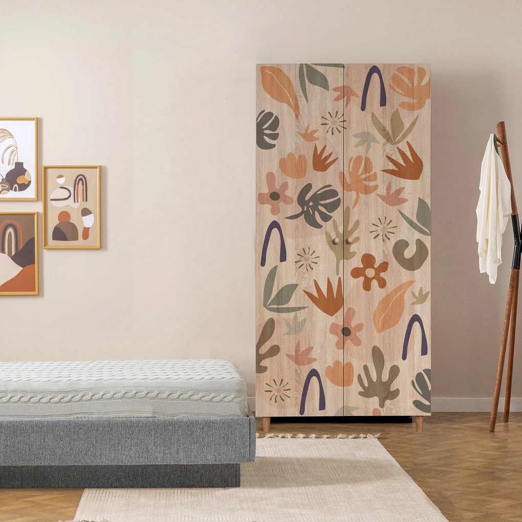 Roupeiro Lidya – Sonomo – 90x192x52 cm