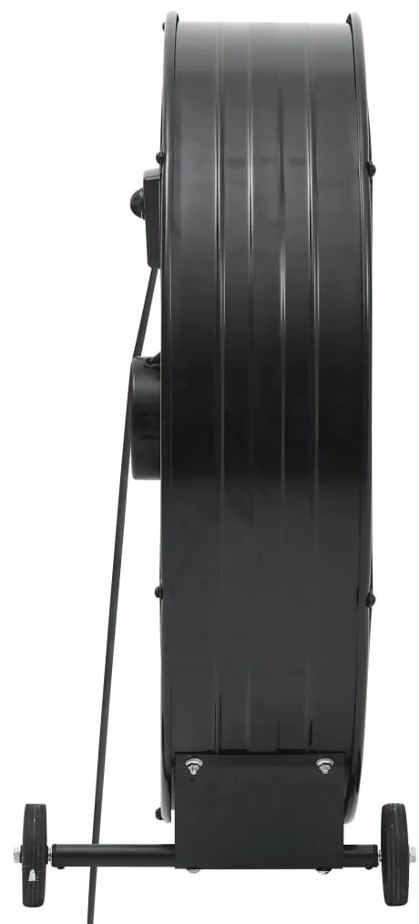 Ventoinha de tambor industrial 77 cm 187,7 W preto