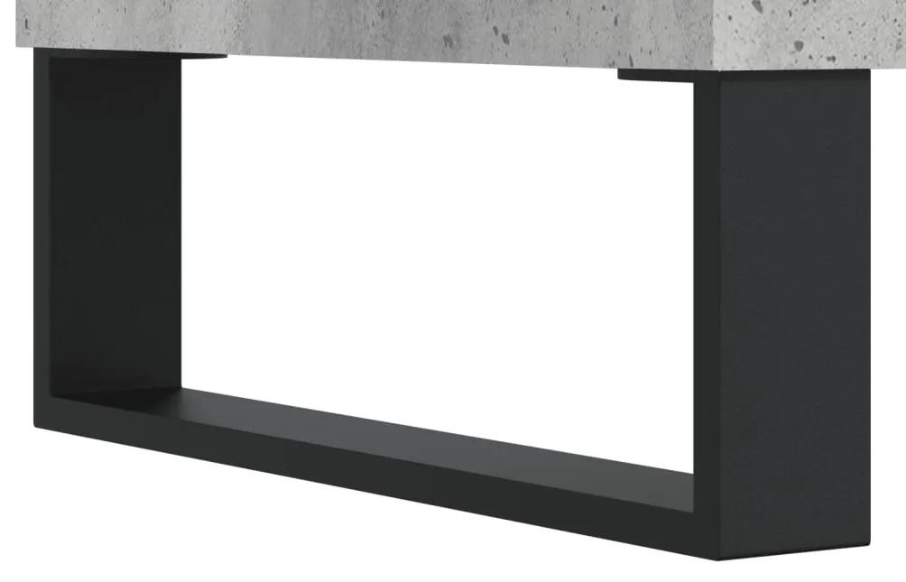 Móvel de TV 69,5x30x50 cm derivados de madeira cinzento cimento