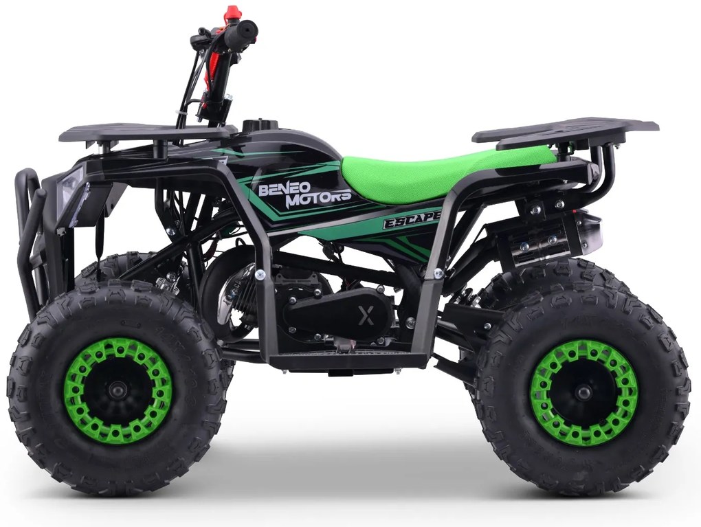 Moto 4 gasolina para Crianças Motors Quad Escape 49cc Verde