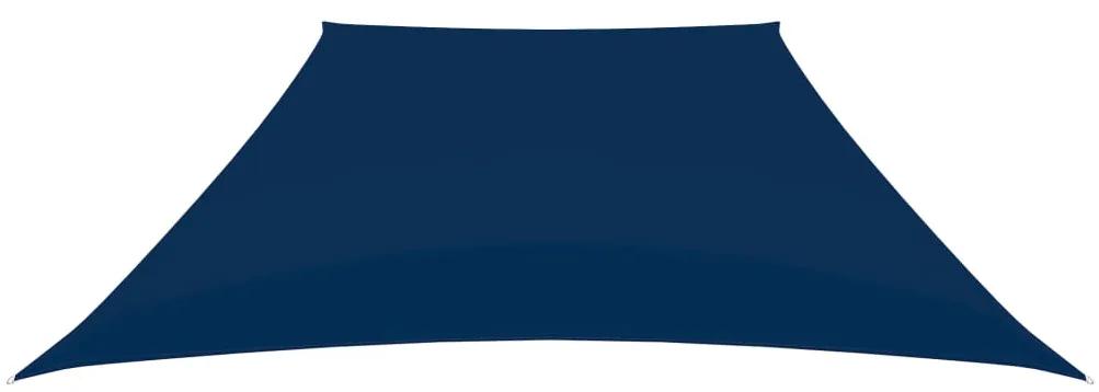Para-sol estilo vela tecido oxford trapézio 2/4x3 m azul