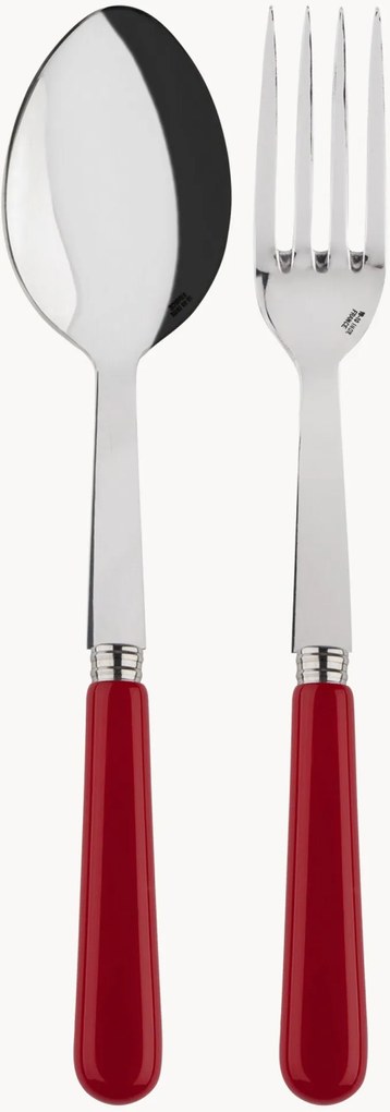 Talheres para salada em aço inoxidável Pop