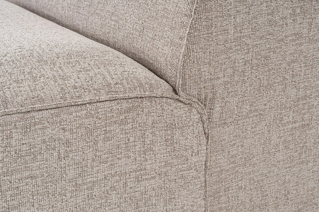 Sofá de 2 Lugares Lora – Mocha – 220x108x65 cm