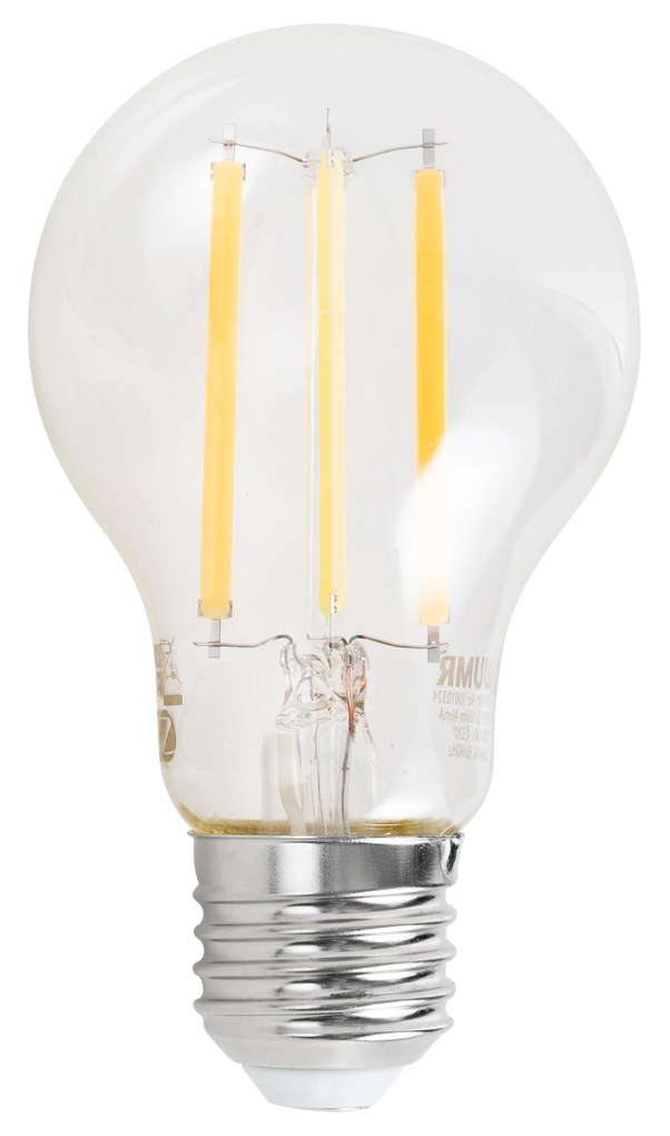 Conjunto de 5 lâmpadas LED E27 inteligentes reguláveis A60 transparente 7W 806 lm 2700-6500K Zigbee