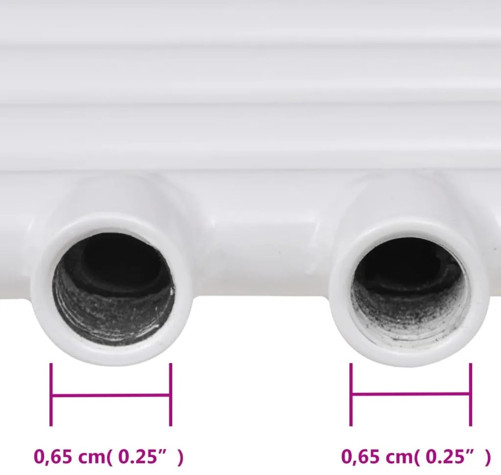 Aquecedor toalhas casa de banho liso 500 x 764 mm