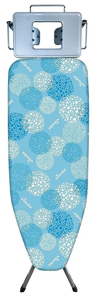 Tábua de Engomar Vileda Solid Azul Aço inoxidável (122 x 44 cm)