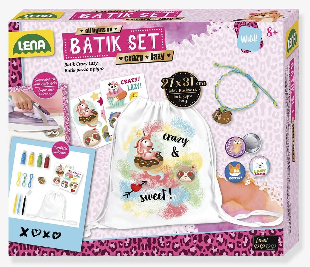 Kit Criativo “Crazy & Lazy” – LENA multicolor