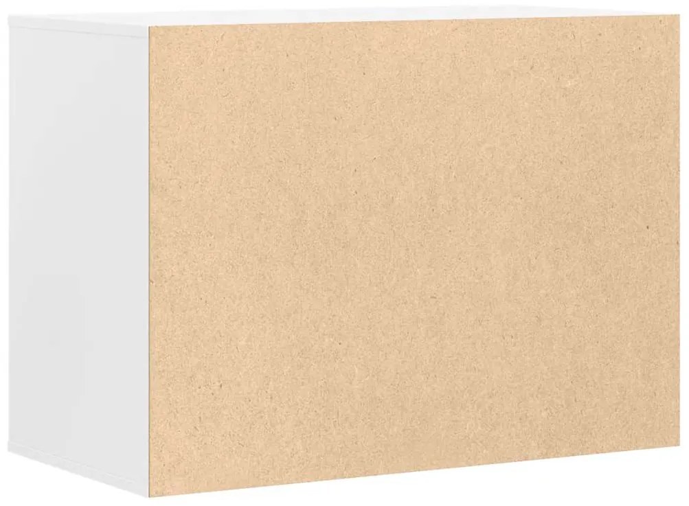 Cómoda com 3 Gavetas - 80x41x58 cm - derivados de madeira - branco